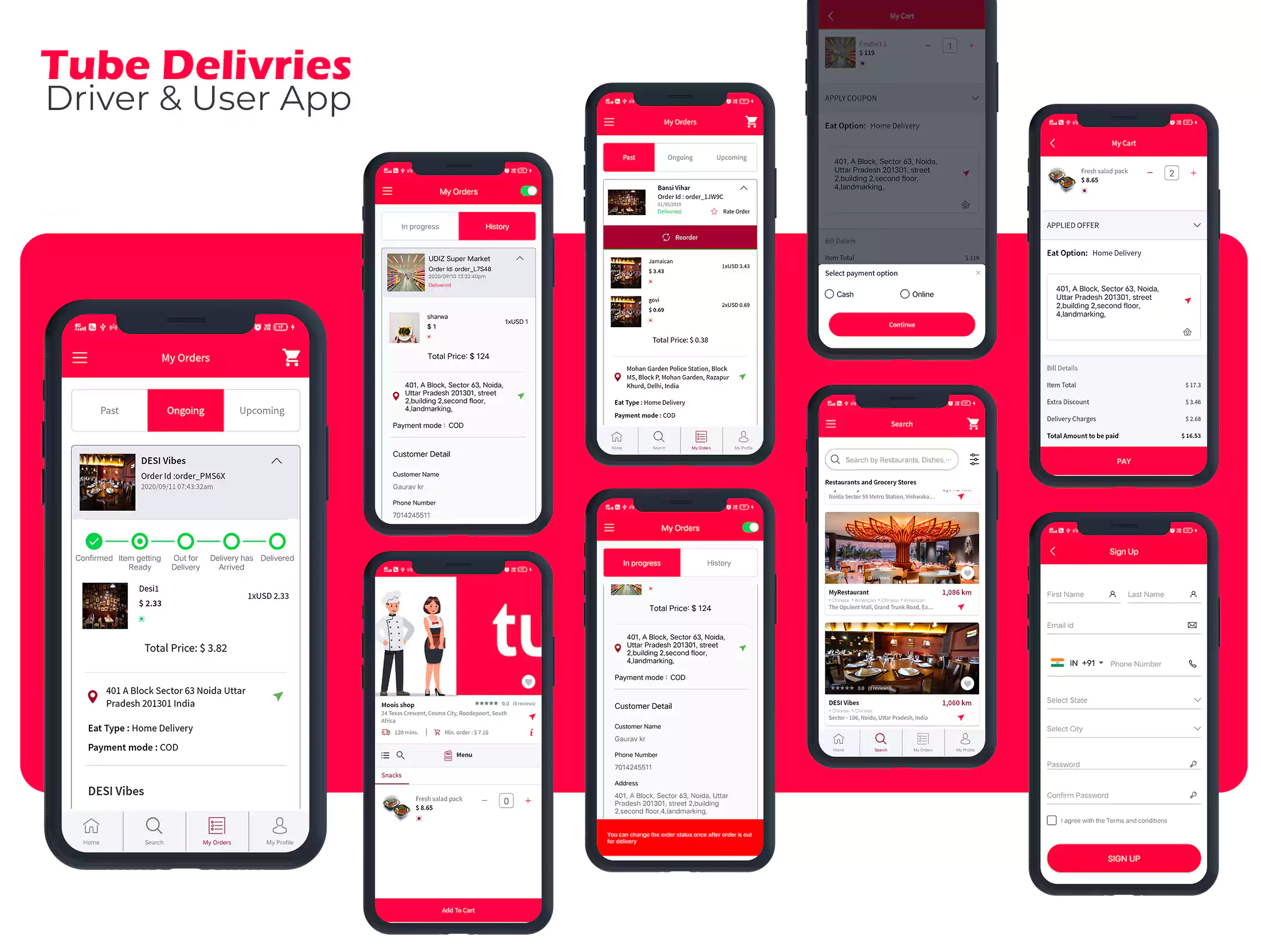 ios-iphone-app-design modern ui ux